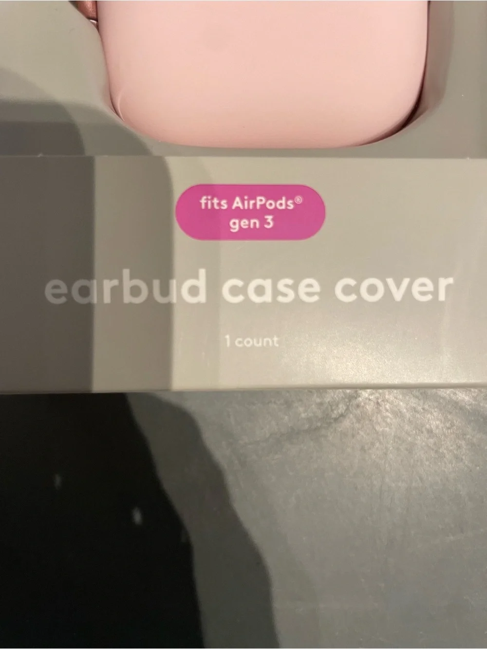 Heyday AirPods (3rd Generation) Silicone Case with Clip Cosmetic Pink opened box